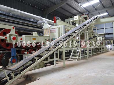 particle board forming machine